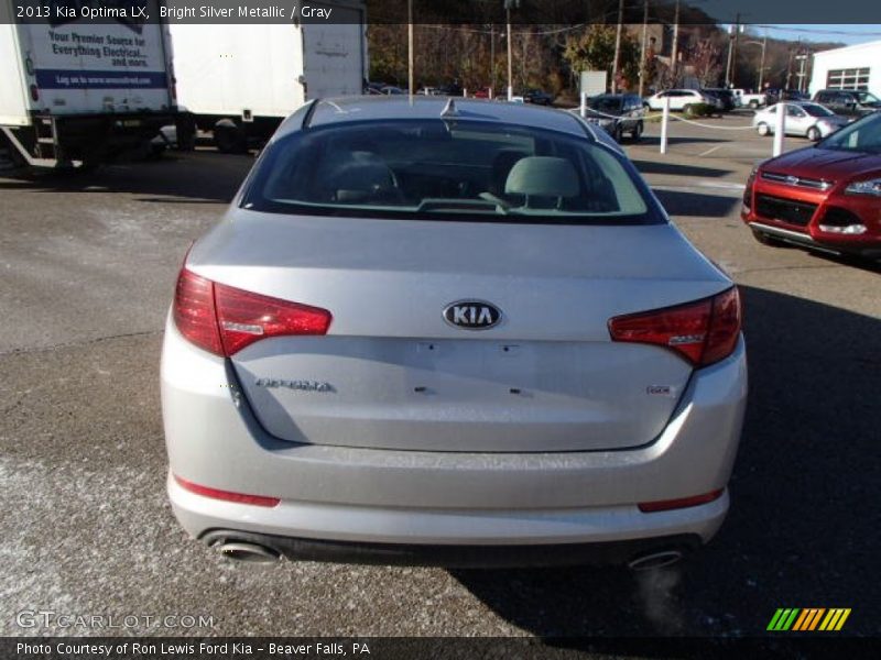 Bright Silver Metallic / Gray 2013 Kia Optima LX