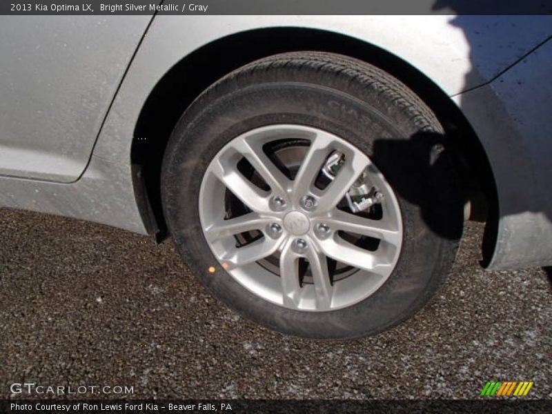Bright Silver Metallic / Gray 2013 Kia Optima LX