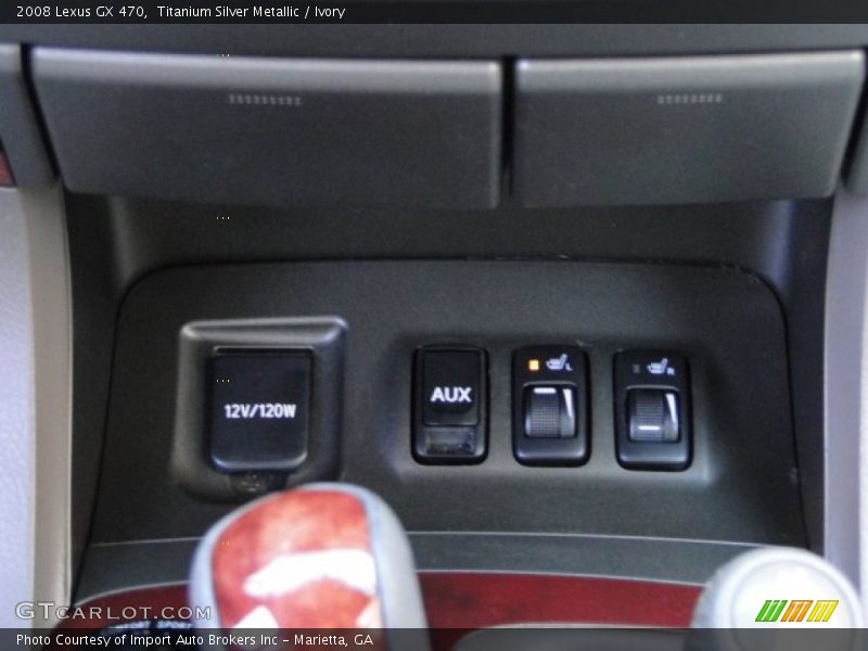 Titanium Silver Metallic / Ivory 2008 Lexus GX 470