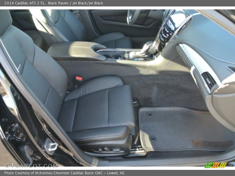 Black Raven / Jet Black/Jet Black 2014 Cadillac ATS 2.5L