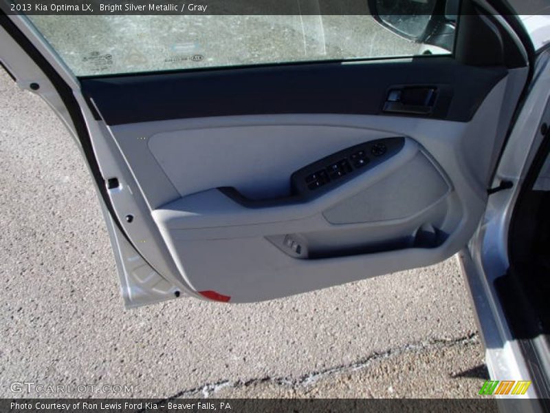 Bright Silver Metallic / Gray 2013 Kia Optima LX
