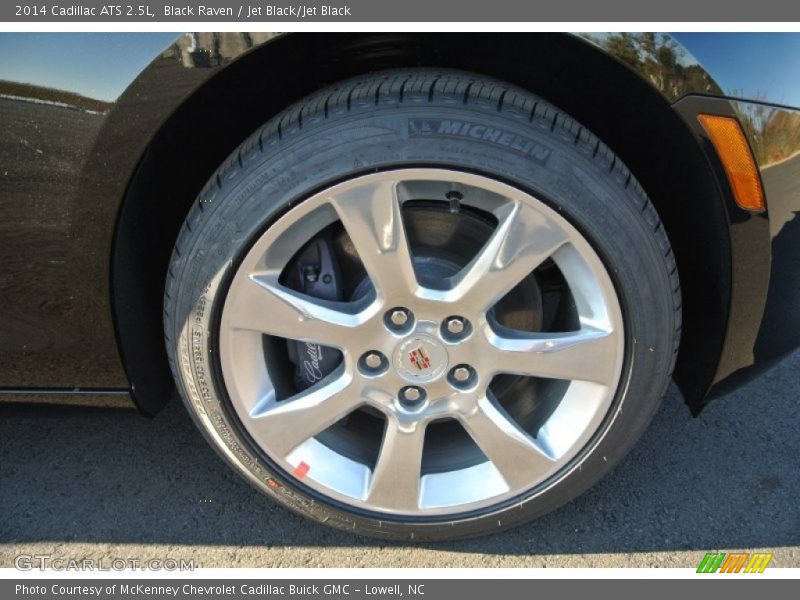 Black Raven / Jet Black/Jet Black 2014 Cadillac ATS 2.5L