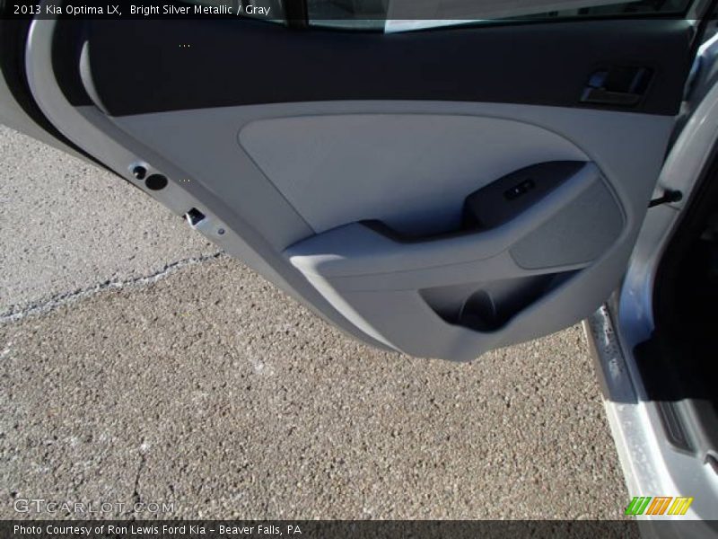 Bright Silver Metallic / Gray 2013 Kia Optima LX