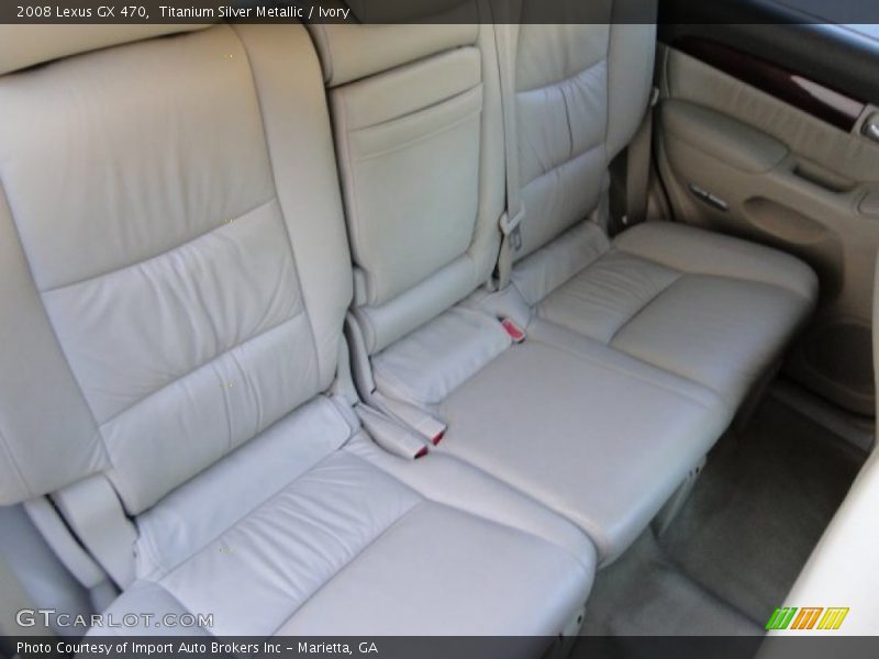Titanium Silver Metallic / Ivory 2008 Lexus GX 470