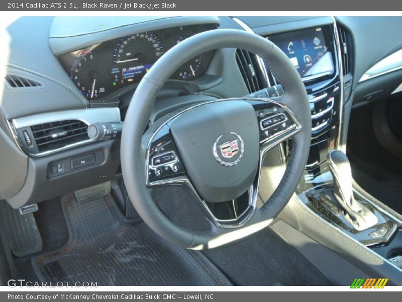 Black Raven / Jet Black/Jet Black 2014 Cadillac ATS 2.5L