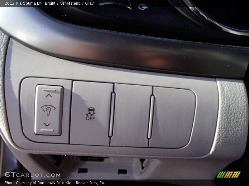 Bright Silver Metallic / Gray 2013 Kia Optima LX