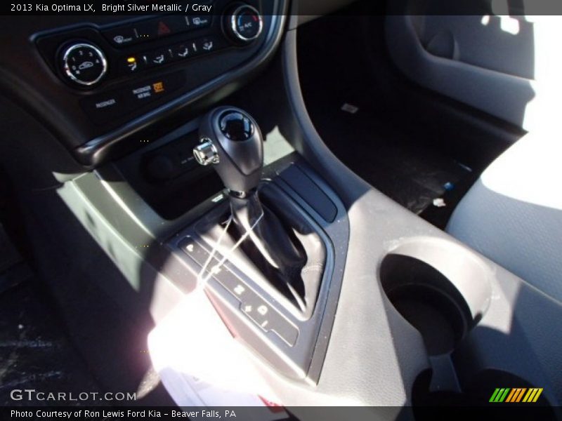 Bright Silver Metallic / Gray 2013 Kia Optima LX
