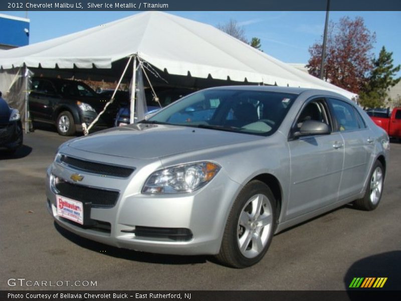 Silver Ice Metallic / Titanium 2012 Chevrolet Malibu LS