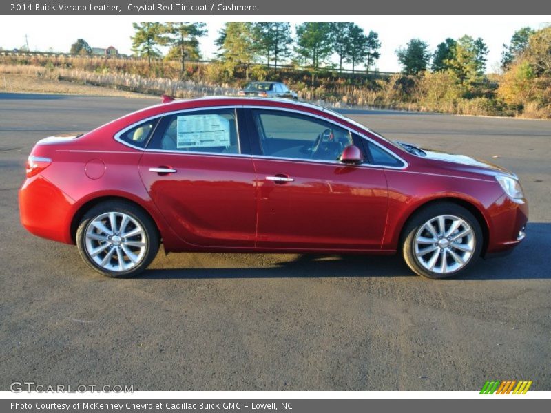 Crystal Red Tintcoat / Cashmere 2014 Buick Verano Leather