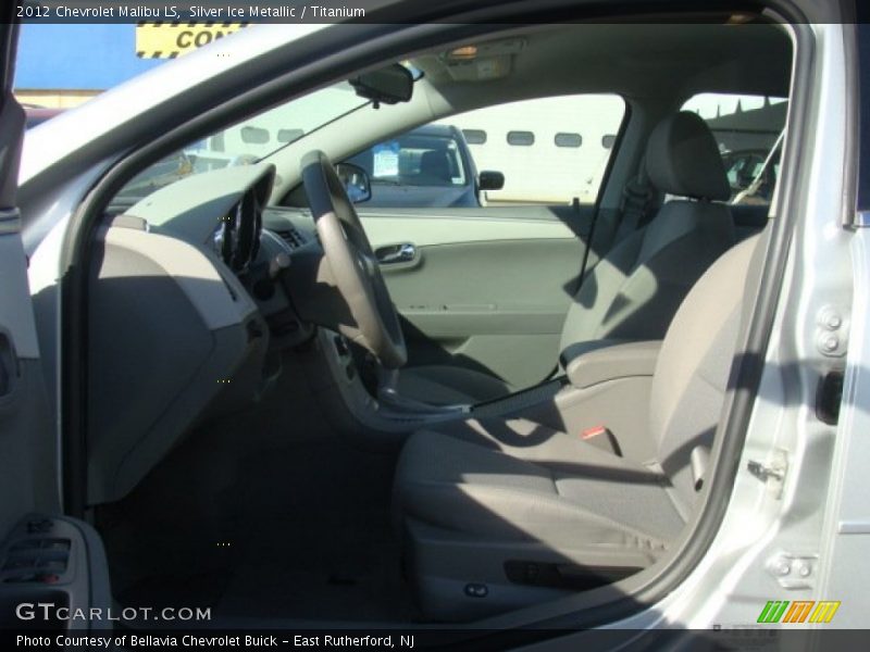 Silver Ice Metallic / Titanium 2012 Chevrolet Malibu LS