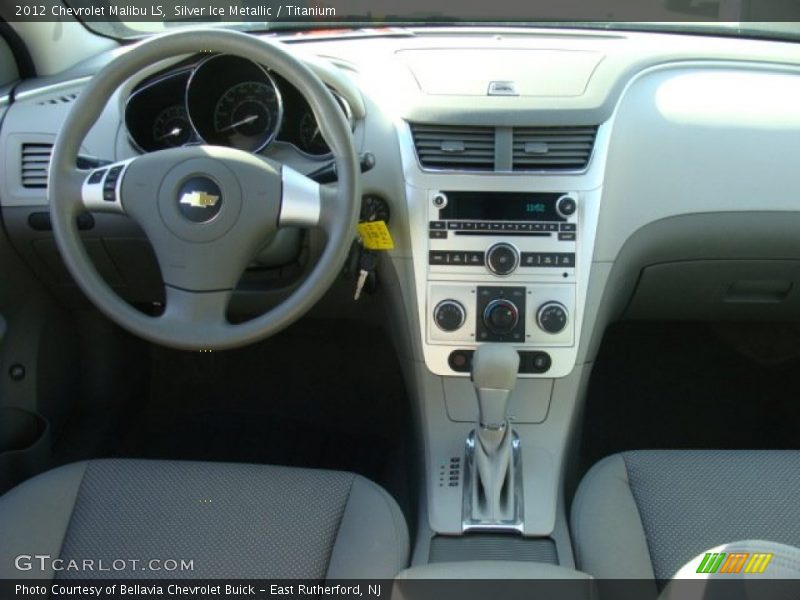 Silver Ice Metallic / Titanium 2012 Chevrolet Malibu LS