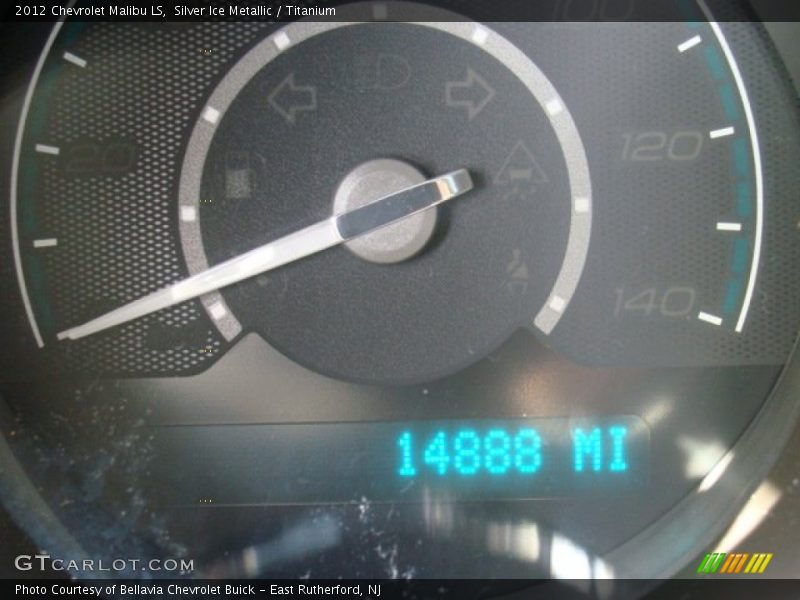 Silver Ice Metallic / Titanium 2012 Chevrolet Malibu LS
