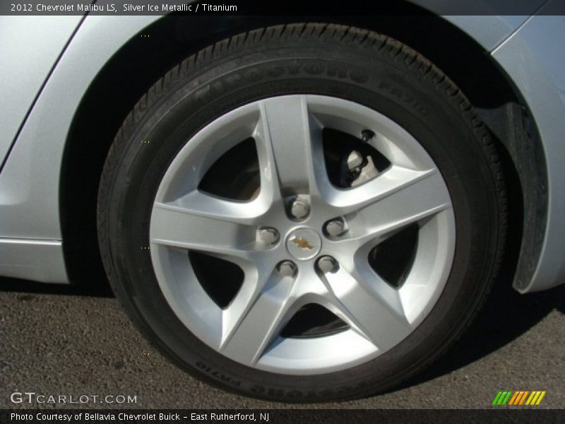 Silver Ice Metallic / Titanium 2012 Chevrolet Malibu LS