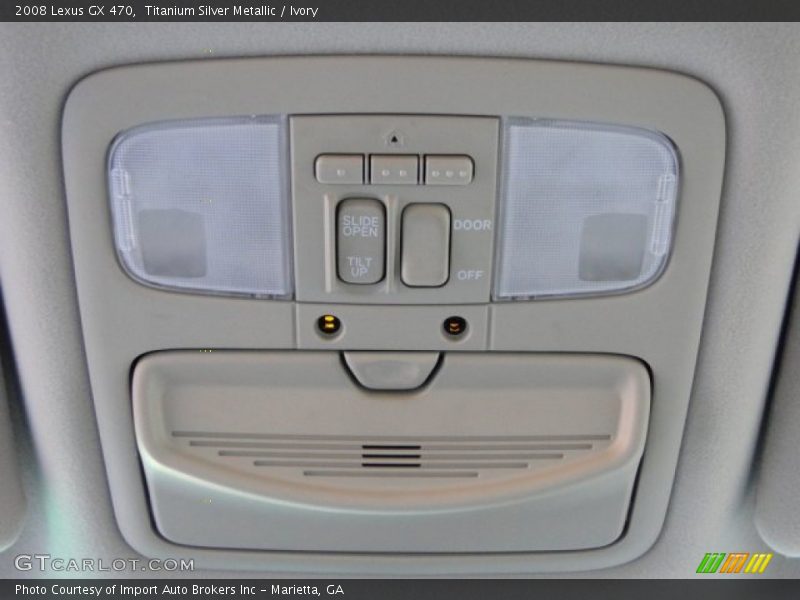 Titanium Silver Metallic / Ivory 2008 Lexus GX 470