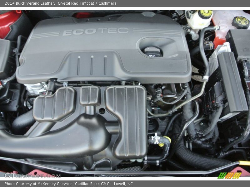  2014 Verano Leather Engine - 2.4 Liter DI DOHC 16-Valve VVT ECOTEC 4 Cylinder