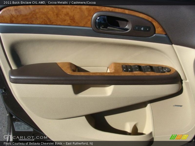 Cocoa Metallic / Cashmere/Cocoa 2011 Buick Enclave CXL AWD