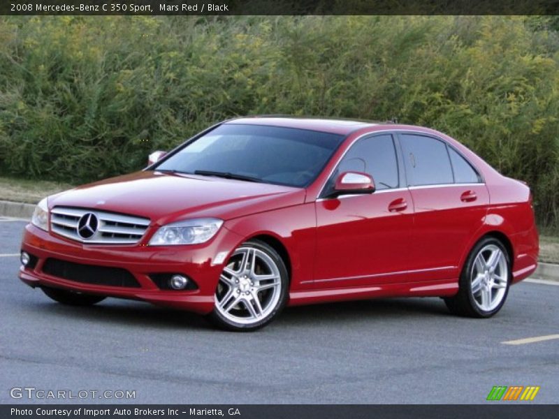 Front 3/4 View of 2008 C 350 Sport
