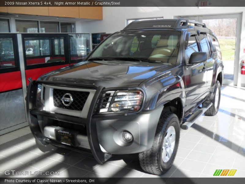 Night Armor Metallic / Graphite/Steel 2009 Nissan Xterra S 4x4