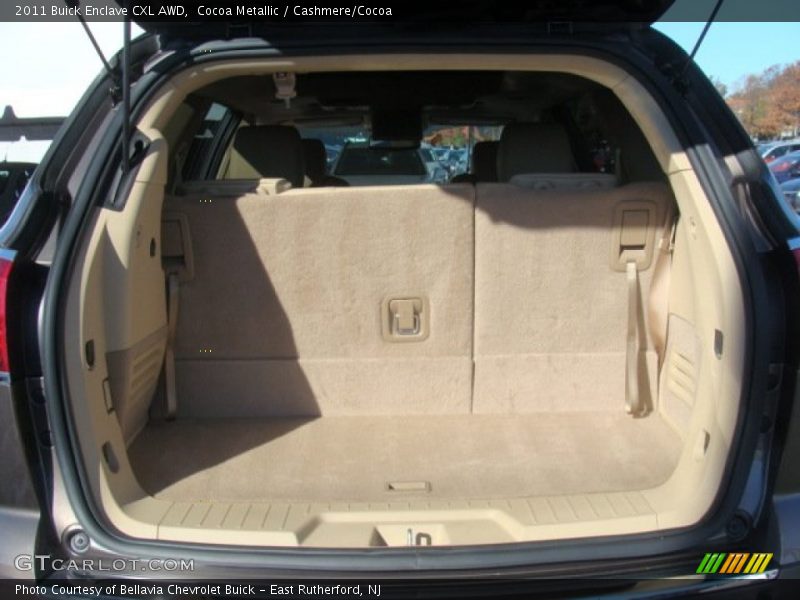 Cocoa Metallic / Cashmere/Cocoa 2011 Buick Enclave CXL AWD