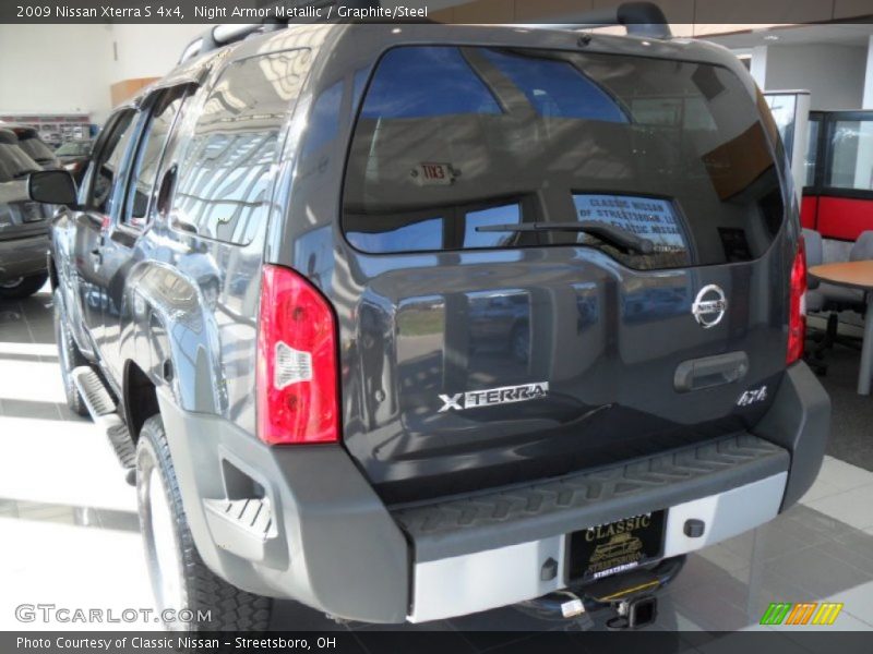Night Armor Metallic / Graphite/Steel 2009 Nissan Xterra S 4x4