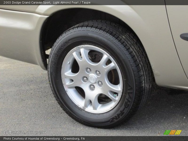 Light Almond Pearl / Taupe 2003 Dodge Grand Caravan Sport