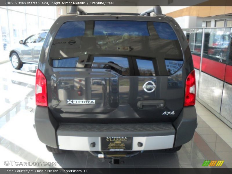 Night Armor Metallic / Graphite/Steel 2009 Nissan Xterra S 4x4