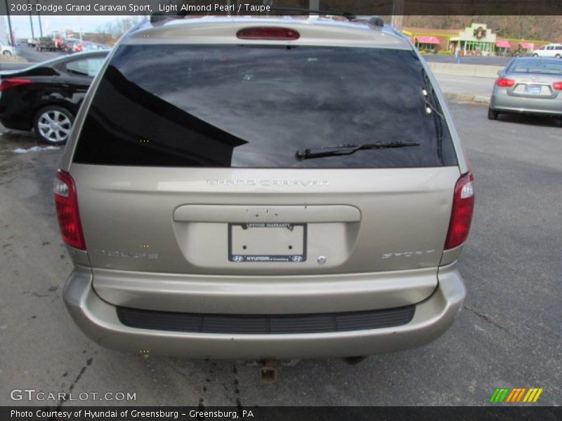 Light Almond Pearl / Taupe 2003 Dodge Grand Caravan Sport