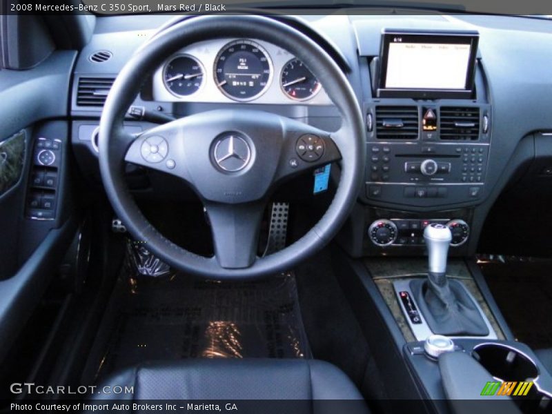 Dashboard of 2008 C 350 Sport