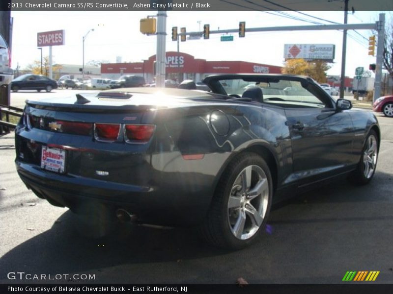 Ashen Gray Metallic / Black 2013 Chevrolet Camaro SS/RS Convertible