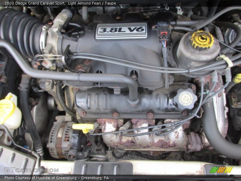 Light Almond Pearl / Taupe 2003 Dodge Grand Caravan Sport