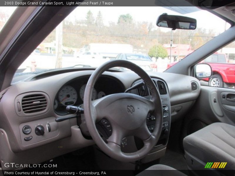 Light Almond Pearl / Taupe 2003 Dodge Grand Caravan Sport