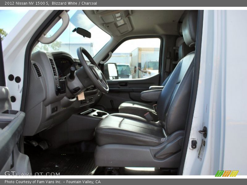 Blizzard White / Charcoal 2012 Nissan NV 1500 S