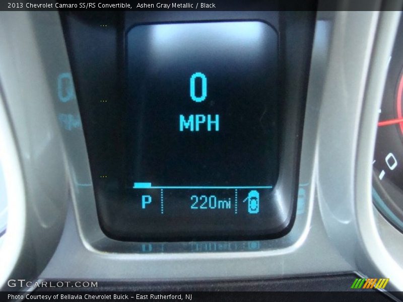 Ashen Gray Metallic / Black 2013 Chevrolet Camaro SS/RS Convertible
