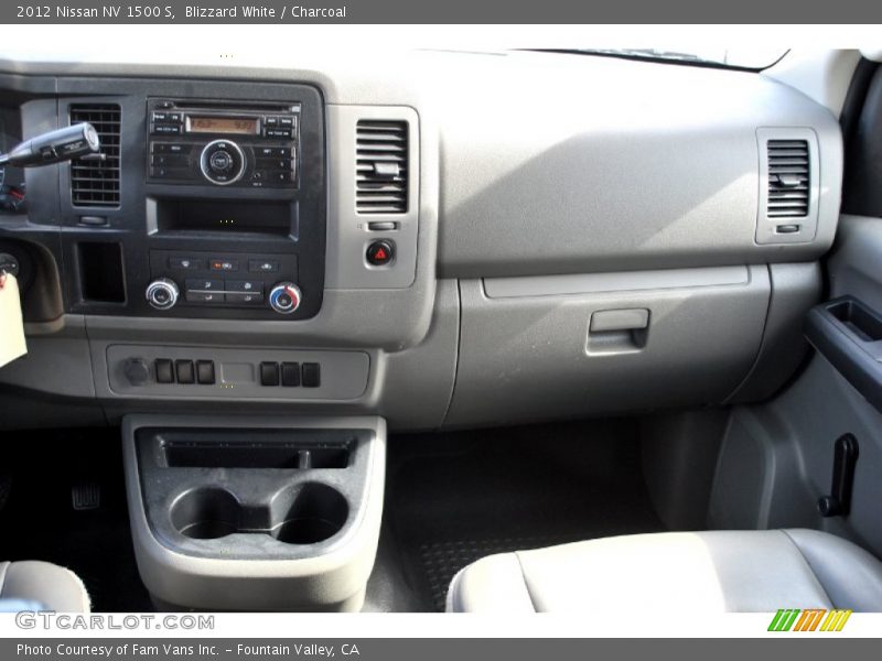 Blizzard White / Charcoal 2012 Nissan NV 1500 S