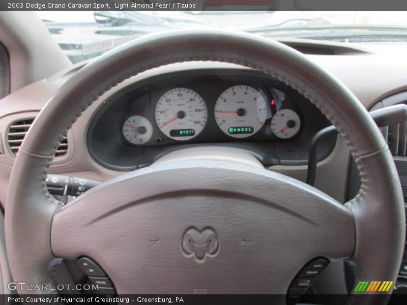 Light Almond Pearl / Taupe 2003 Dodge Grand Caravan Sport