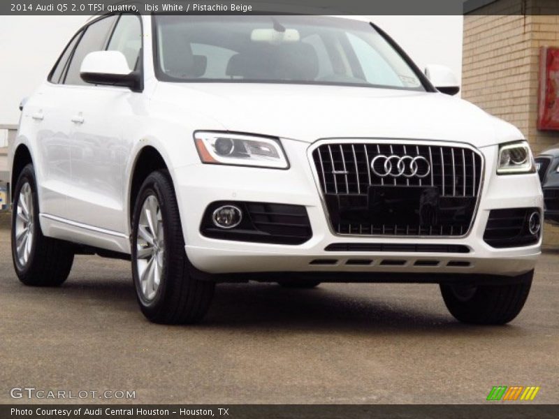 Ibis White / Pistachio Beige 2014 Audi Q5 2.0 TFSI quattro