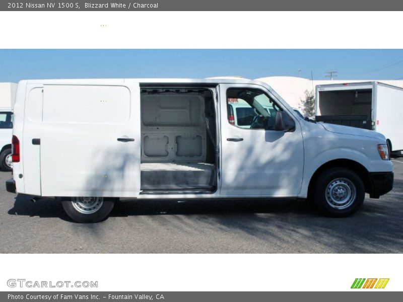 Blizzard White / Charcoal 2012 Nissan NV 1500 S