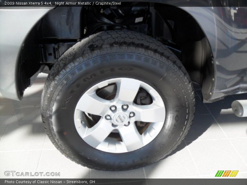 Night Armor Metallic / Graphite/Steel 2009 Nissan Xterra S 4x4