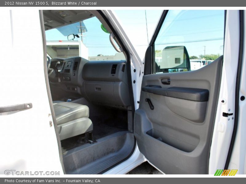 Blizzard White / Charcoal 2012 Nissan NV 1500 S