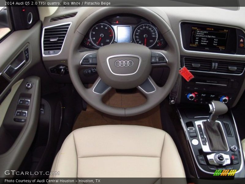 Ibis White / Pistachio Beige 2014 Audi Q5 2.0 TFSI quattro