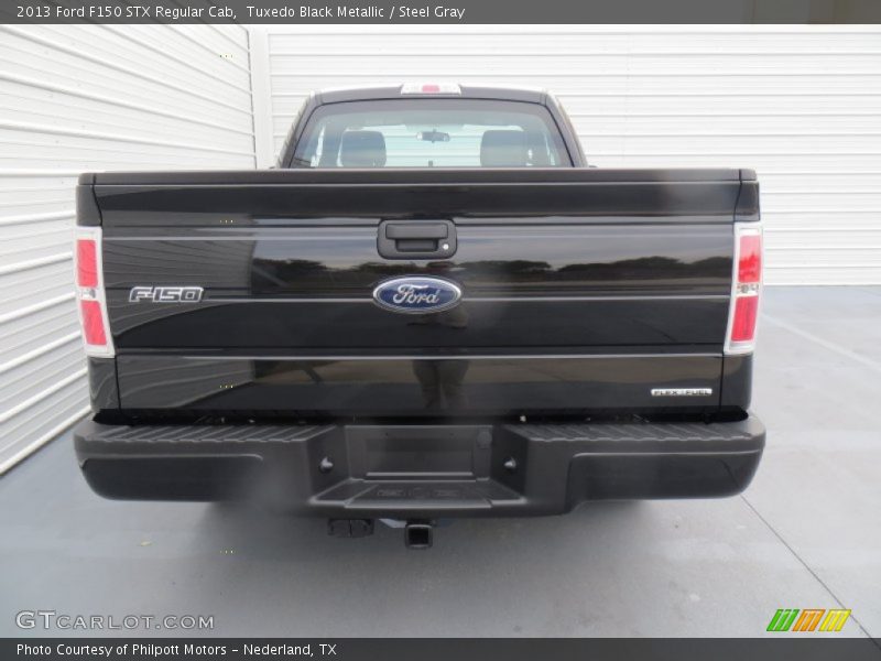 Tuxedo Black Metallic / Steel Gray 2013 Ford F150 STX Regular Cab