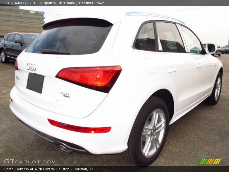 Ibis White / Chestnut Brown 2014 Audi Q5 3.0 TFSI quattro