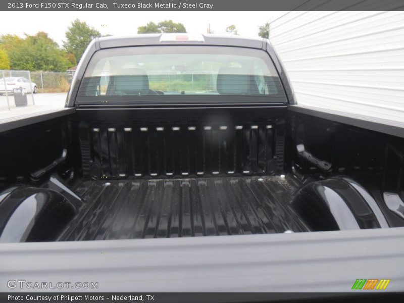 Tuxedo Black Metallic / Steel Gray 2013 Ford F150 STX Regular Cab