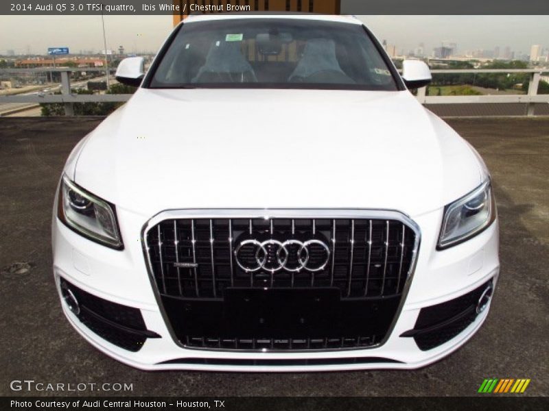 Ibis White / Chestnut Brown 2014 Audi Q5 3.0 TFSI quattro