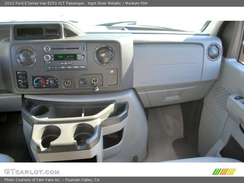 Ingot Silver Metallic / Medium Flint 2013 Ford E Series Van E350 XLT Passenger