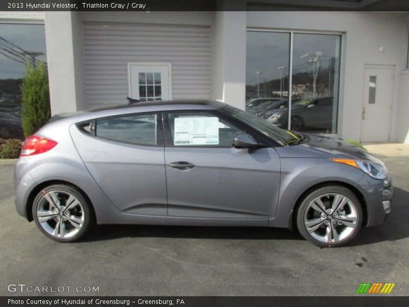 Triathlon Gray / Gray 2013 Hyundai Veloster