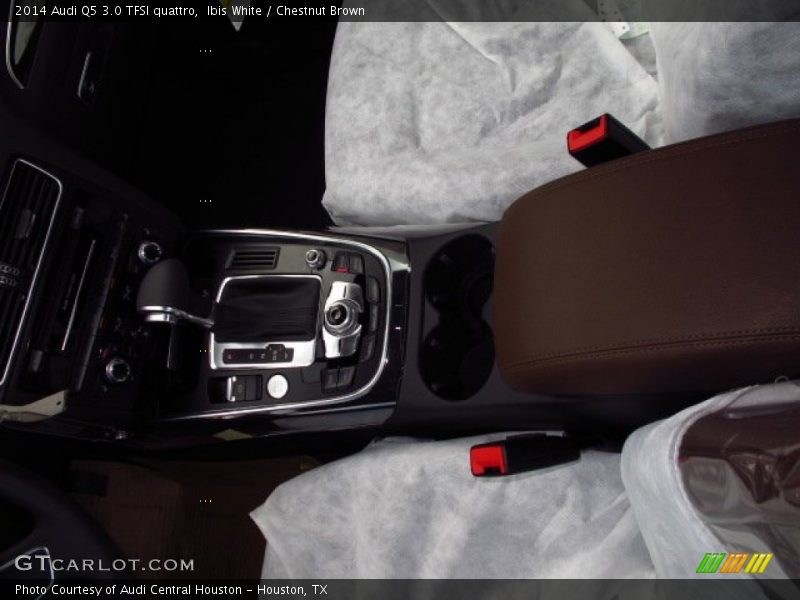 Ibis White / Chestnut Brown 2014 Audi Q5 3.0 TFSI quattro