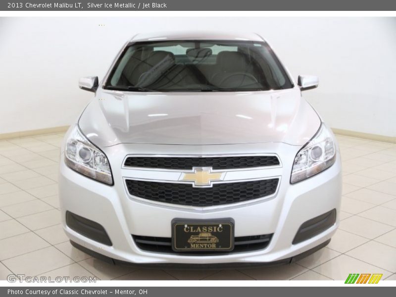 Silver Ice Metallic / Jet Black 2013 Chevrolet Malibu LT