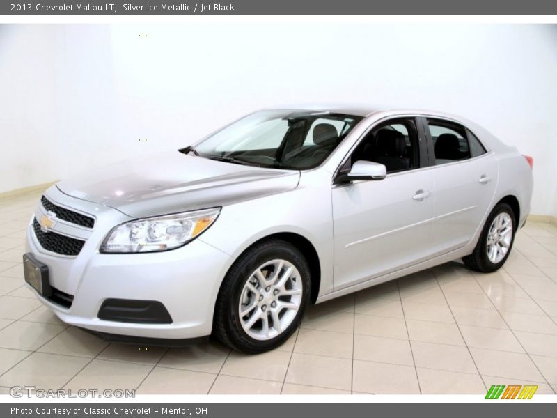 Silver Ice Metallic / Jet Black 2013 Chevrolet Malibu LT
