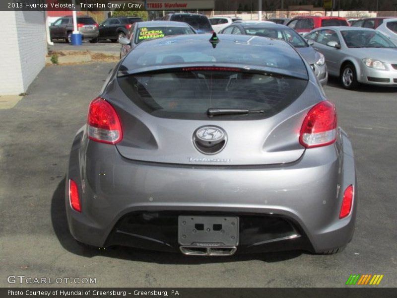 Triathlon Gray / Gray 2013 Hyundai Veloster